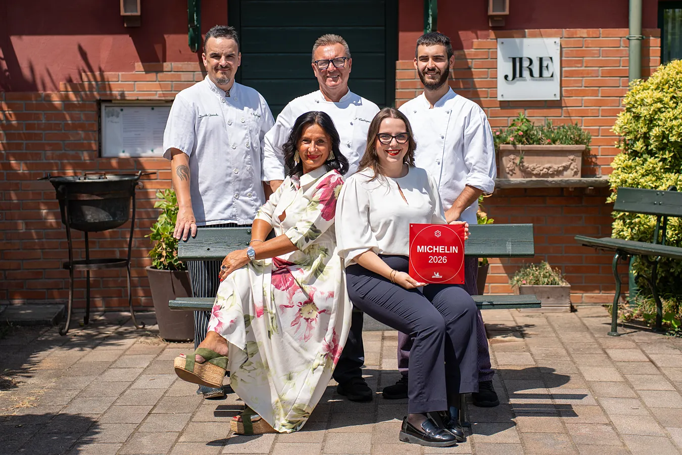 Lo staff del Ristorante I Castagni