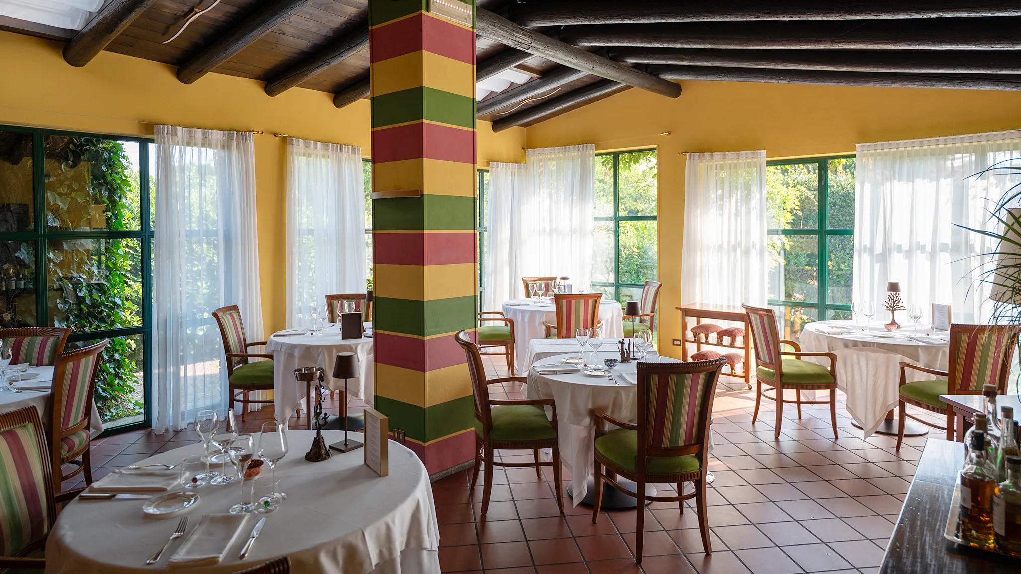 Sala del Ristorante I Castagni, Vigevano