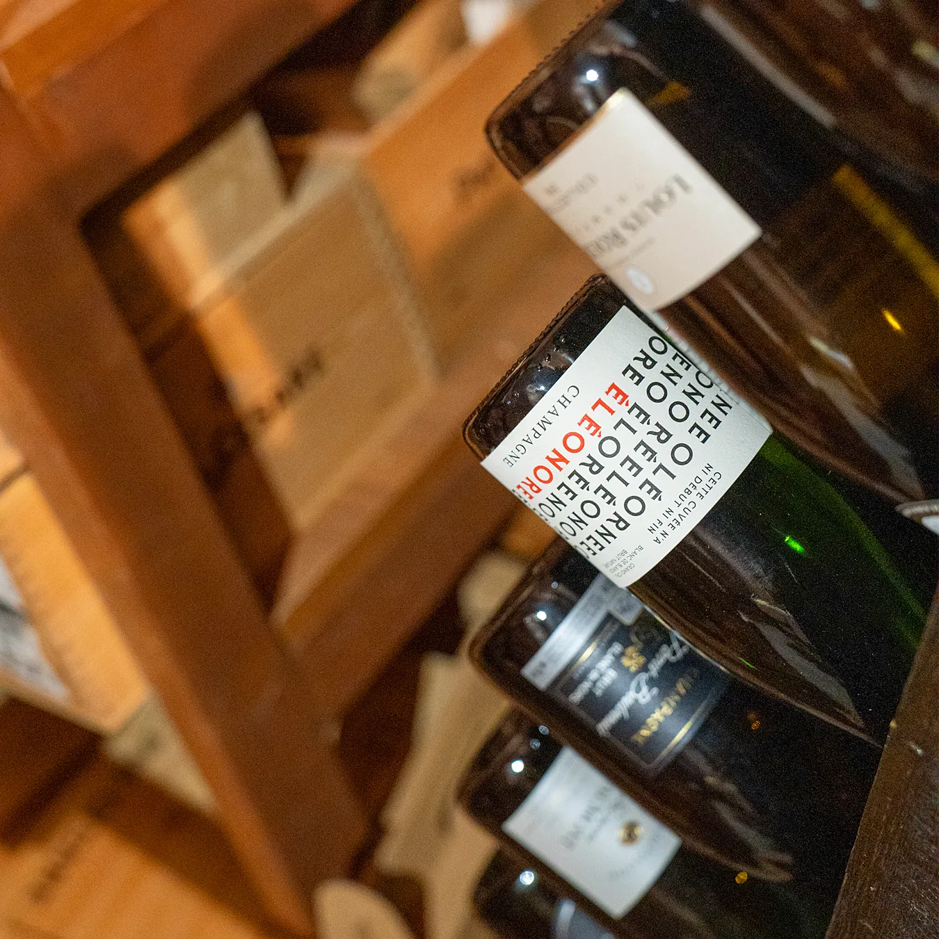 Cantina del ristorante I Castagni